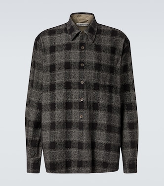 Above checked cotton shirt | Our Legacy