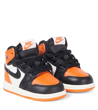 Baby Air Jordan 1 Retro High OG leather sneakers | Nike Kids