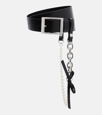 Embellished leather belt | Simone Rocha
