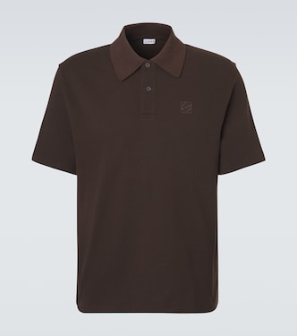Anagram cotton piqué polo shirt | Loewe