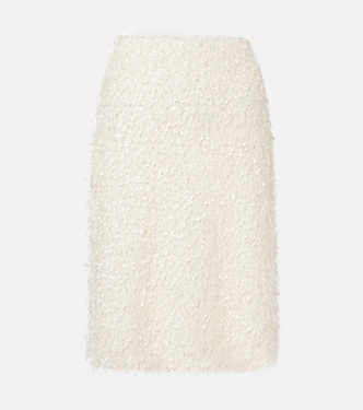 Fringed midi skirt | Vince