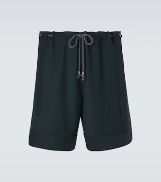 Kyan wool-blend shorts | Kiko Kostadinov