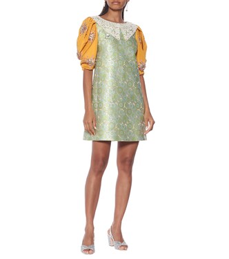 Miniabito in broccato | Miu Miu