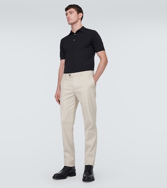 Adrian cotton polo shirt | John Smedley