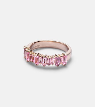 Ring aus 18kt Roségold mit Saphiren | Suzanne Kalan