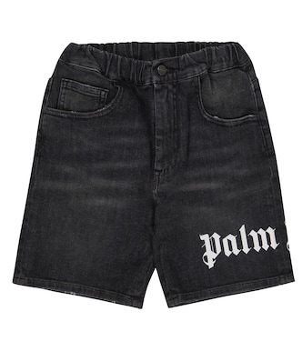 Short en jean à logo | Palm Angels Kids