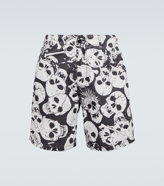 Shorts in cotone con stampa | ERL