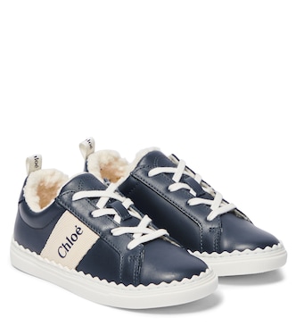 Sneakers Lauren in pelle | Chloé Kids