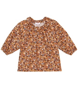 Baby - Top in cotone con stampa | Il Gufo