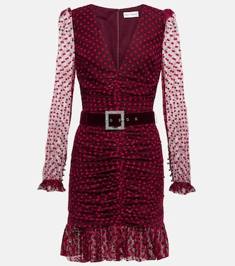 REBECCA VALLANCE ワンピース Jacques embellished tweed 852718 Jacques embellished tweed minidress in multicoloured