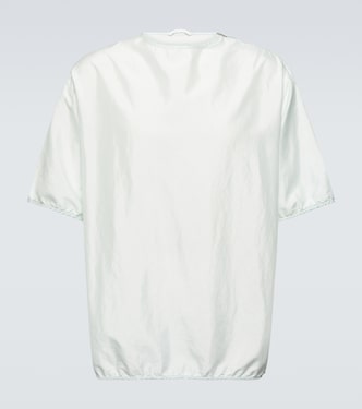 T-shirt in misto seta | Jil Sander