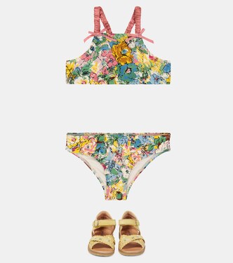 Clover floral bikini | Zimmermann Kids