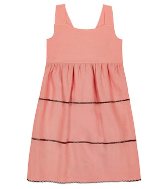 Kleid aus Leinen | Loro Piana Kids