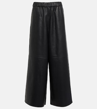 Pantalon ample Sydney en cuir | The Frankie Shop