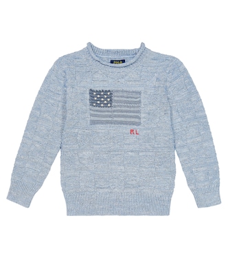 Pull intarsia en coton | Polo Ralph Lauren Kids