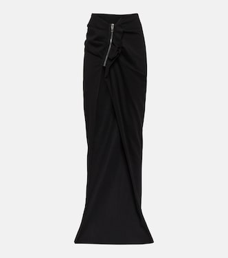 تنورة طويلة من القطن DRKSHDW | Rick Owens