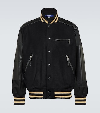 Chaqueta varsity de mezcla de lana | Junya Watanabe