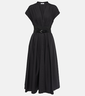 Midikleid aus Baumwollpopeline | Alaïa