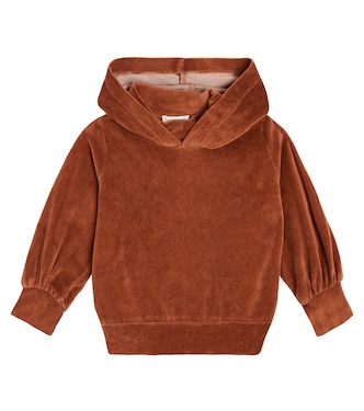 Baby - Felpa Albina in misto cotone con cappuccio | 1 + in the Family