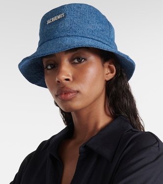 Cappello da pescatore in canvas con logo | Jacquemus