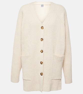 Oversize-Cardigan aus einem Baumwollgemisch | Toteme