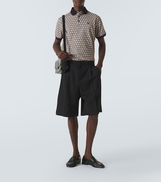 Polo de piqué de algodón con paisley | Etro