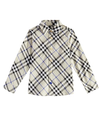 Burberry Check cotton shirt | Burberry Kids