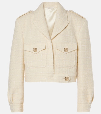 Cropped-Jacke 4G Liquid aus Tweed | Givenchy