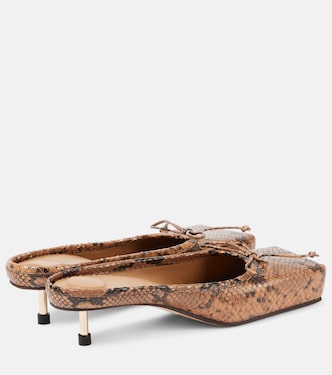 Mules Les Basses en cuir | Jacquemus