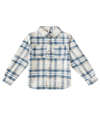 Chemise en coton à carreaux | Rylee + Cru