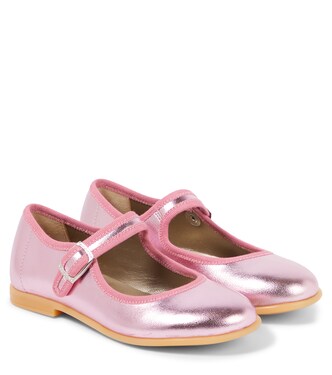 Ballerine in pelle metallizzata | PèPè