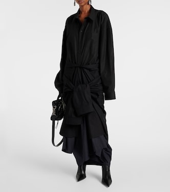 Hemdblusenkleid aus Baumwolle | Balenciaga