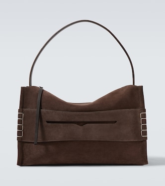 Loafer Large suede shoulder bag | JW Anderson