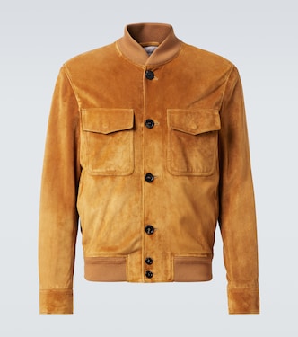 Suede bomber jacket | Loro Piana