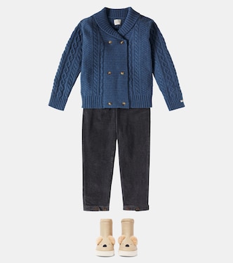 Stiefel Thuru aus Leder mit Shearling | Donsje
