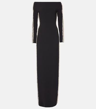 Verzierte Robe Charisma aus Crêpe | Jenny Packham