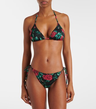 Slip bikini Alex con stampa floreale | Alexandra Miro