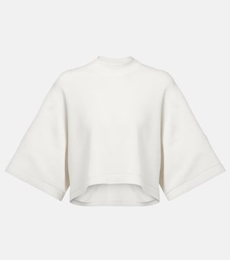 Cropped-Top aus einem Baumwollgemisch | Alaïa