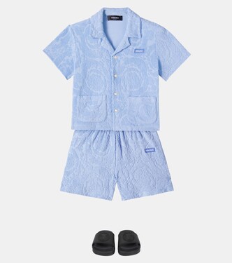 Chemise en coton mélangé | Versace Kids