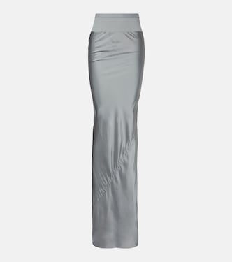 Coda satin maxi skirt | Rick Owens