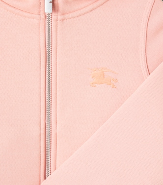 Burberry Check cotton fleece hoodie | Burberry Kids