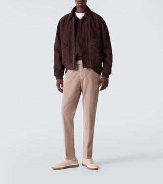 Pantaloni slim in velluto a coste di cotone | Thom Sweeney