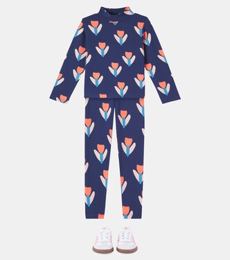 Tulip printed sweatshirt and pants | Jellymallow