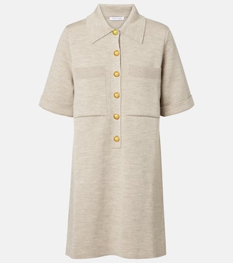 Madden knitted wool polo dress | Veronica Beard