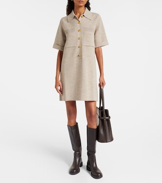Madden knitted wool polo dress | Veronica Beard