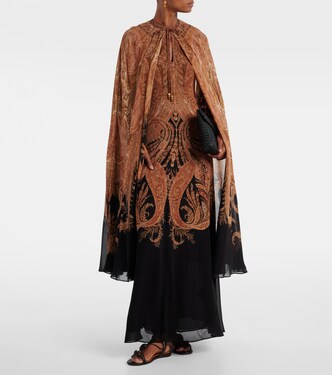Robe longue Hypnotic imprimée | Zimmermann