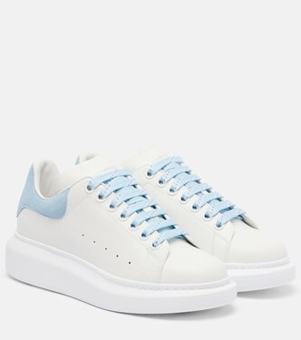 Oversized leather sneakers | McQueen