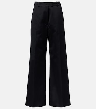 Weite Hose Brickell aus Satin | The Frankie Shop