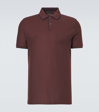 Brentwood cotton-blend piqué polo shirt | Loro Piana
