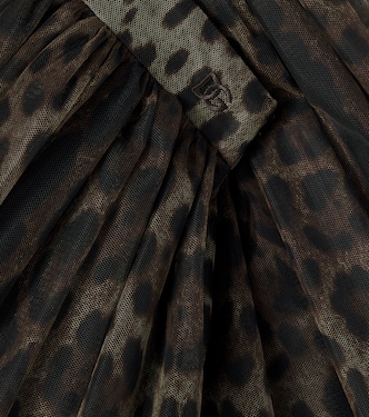 Bedruckter Rock aus Tüll | Dolce&Gabbana Kids